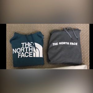 2 Womens North Face Hoodies